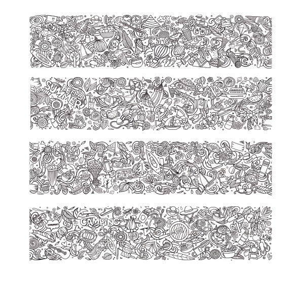 Summer Coloring Roll