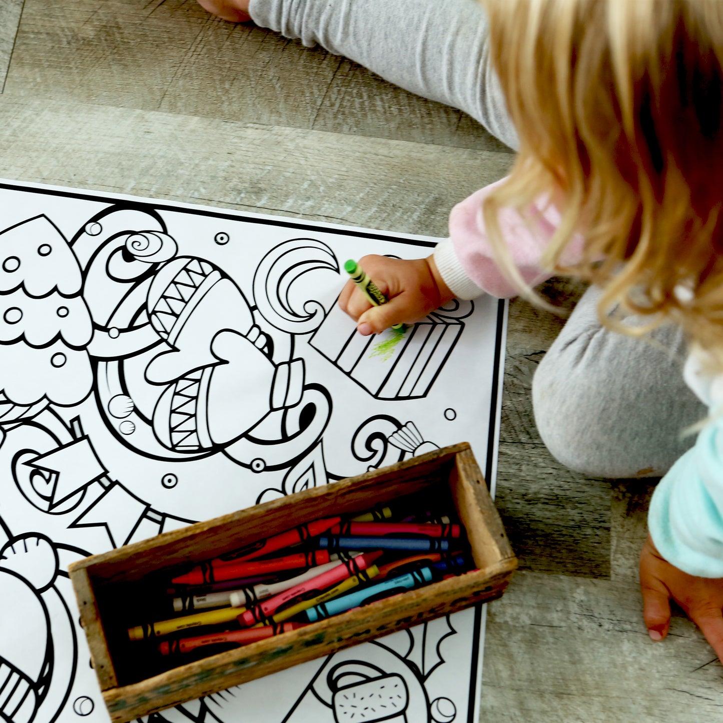 Classic Christmas Coloring Posters