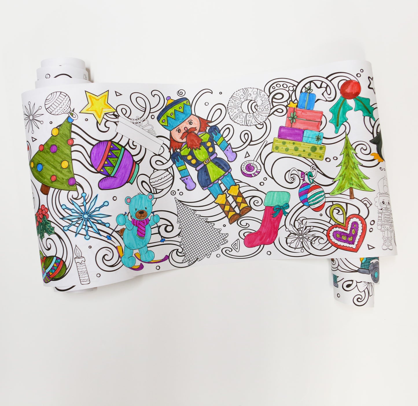 Christmas Holiday 18-Foot Coloring Roll