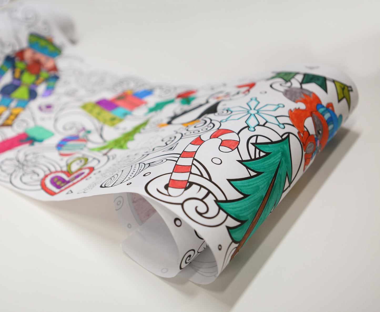Christmas Holiday 18-Foot Coloring Roll