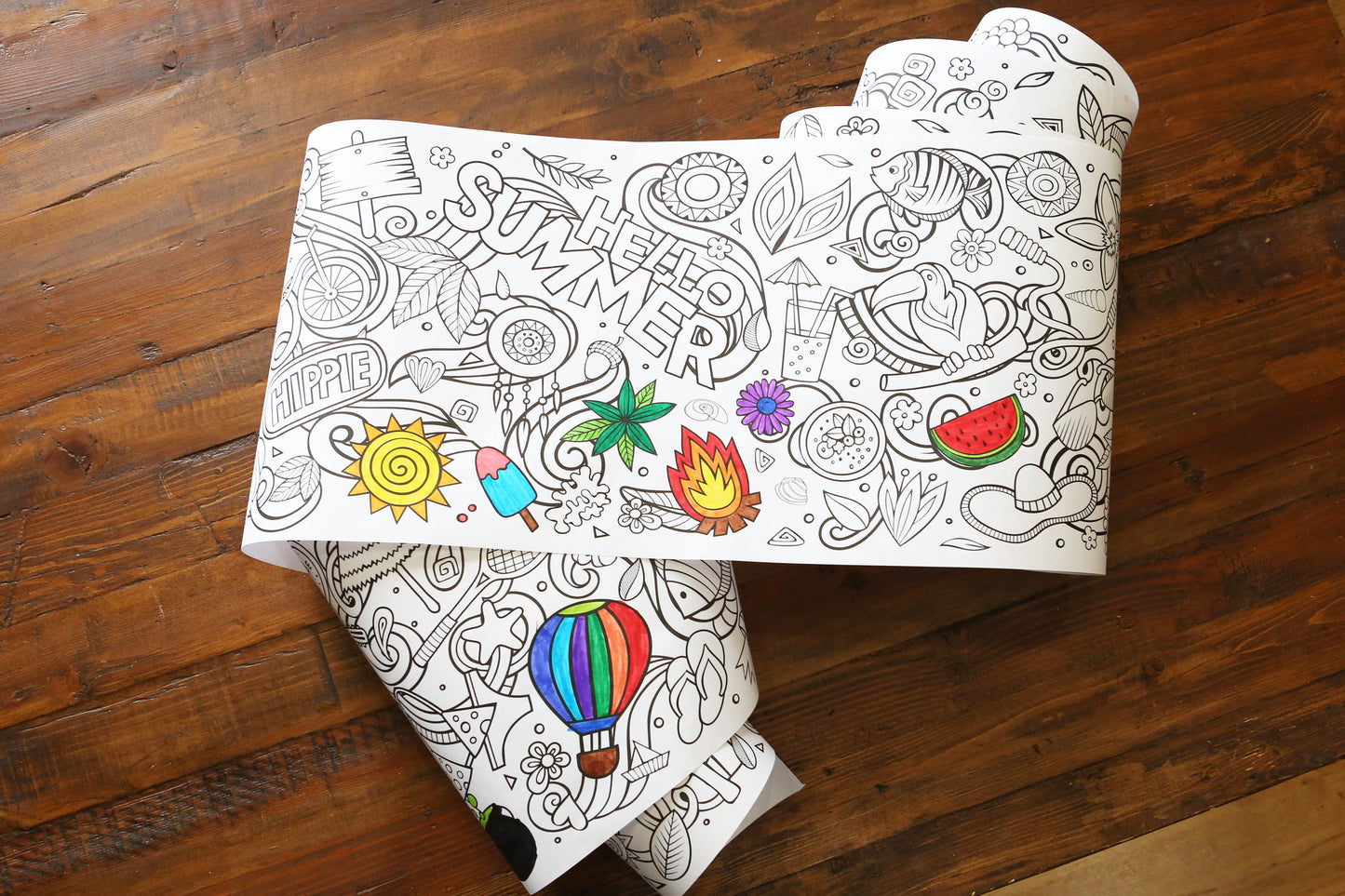 Summer 18-Foot Coloring Roll