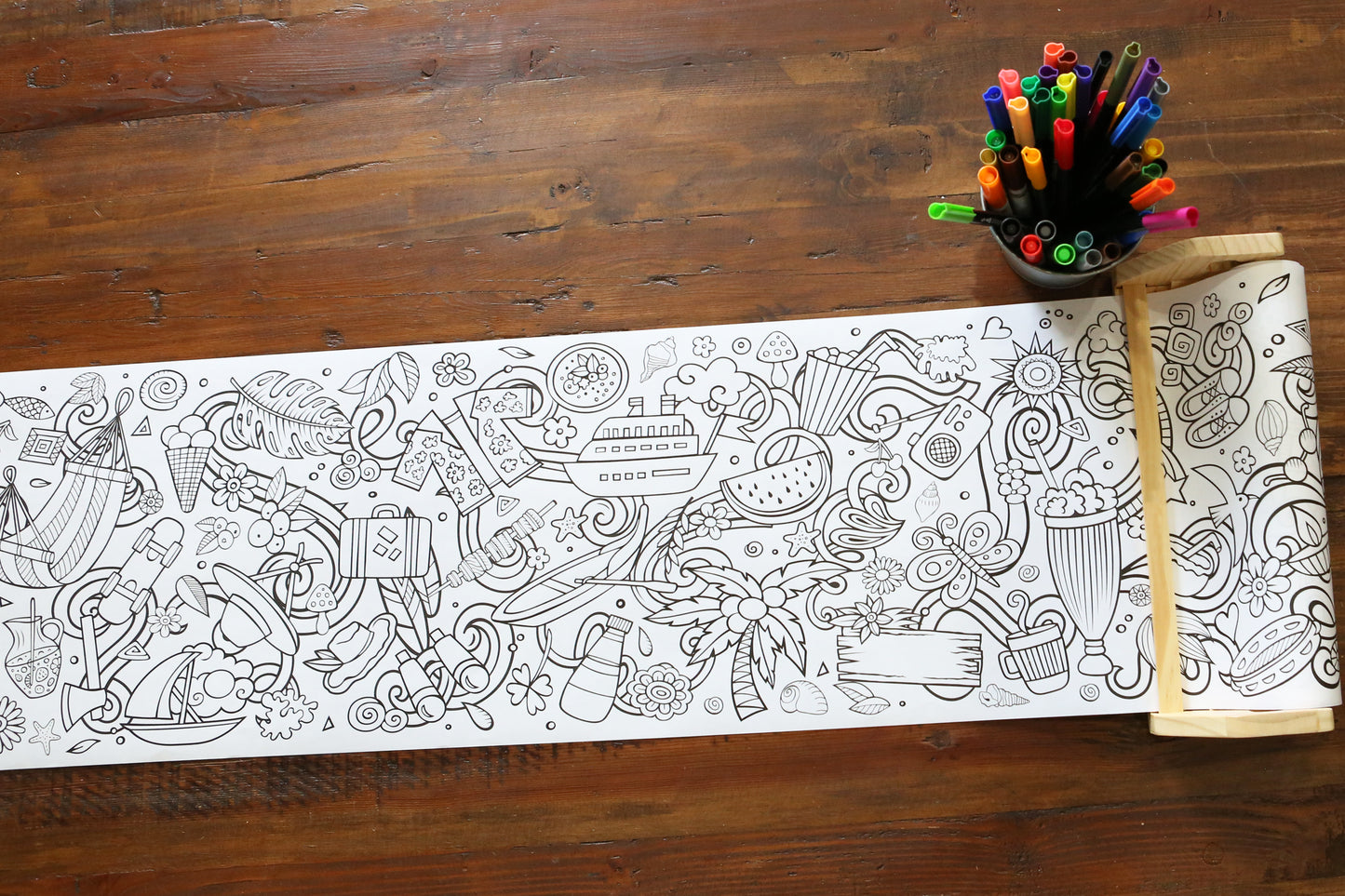 Summer 18-Foot Coloring Roll