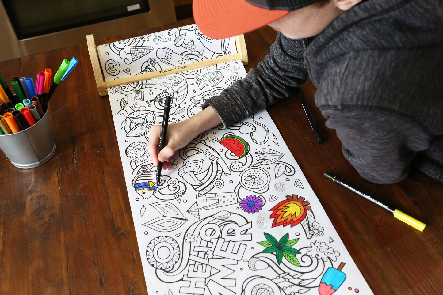 Summer 18-Foot Coloring Roll