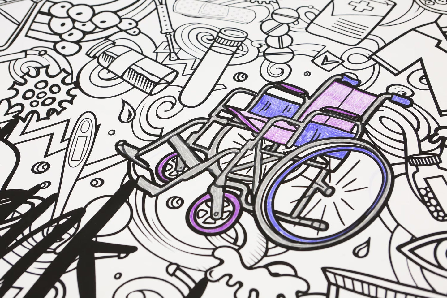 PERSONALIZED Premium Medical Coloring Poster