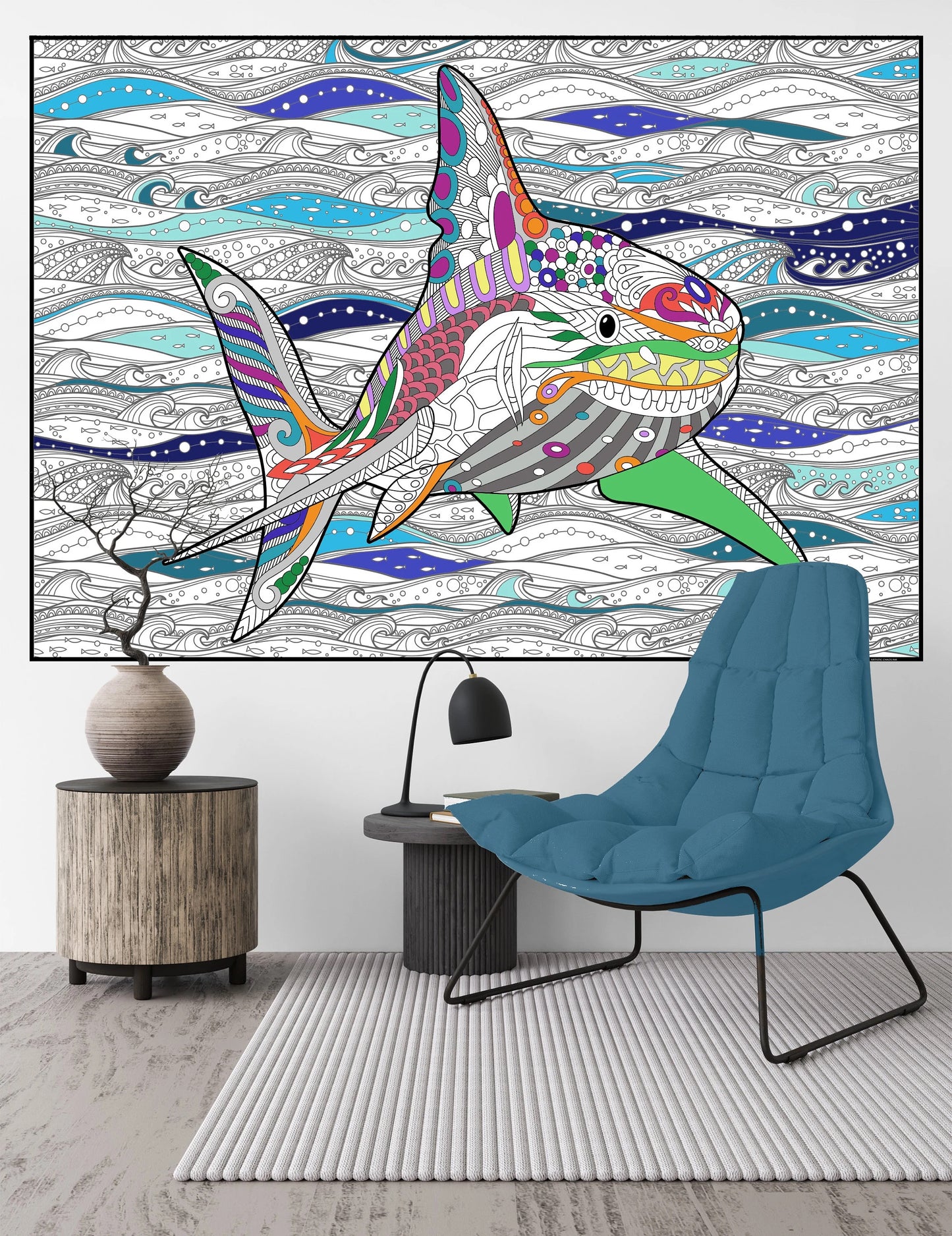 PERSONALIZED Premium ANIMAL Coloring Poster - choose your favorite animal