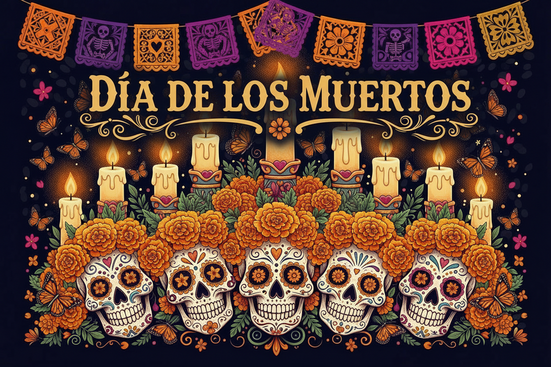 DIA DE LOS MUERTOS and a BRAND NEW POSTER!