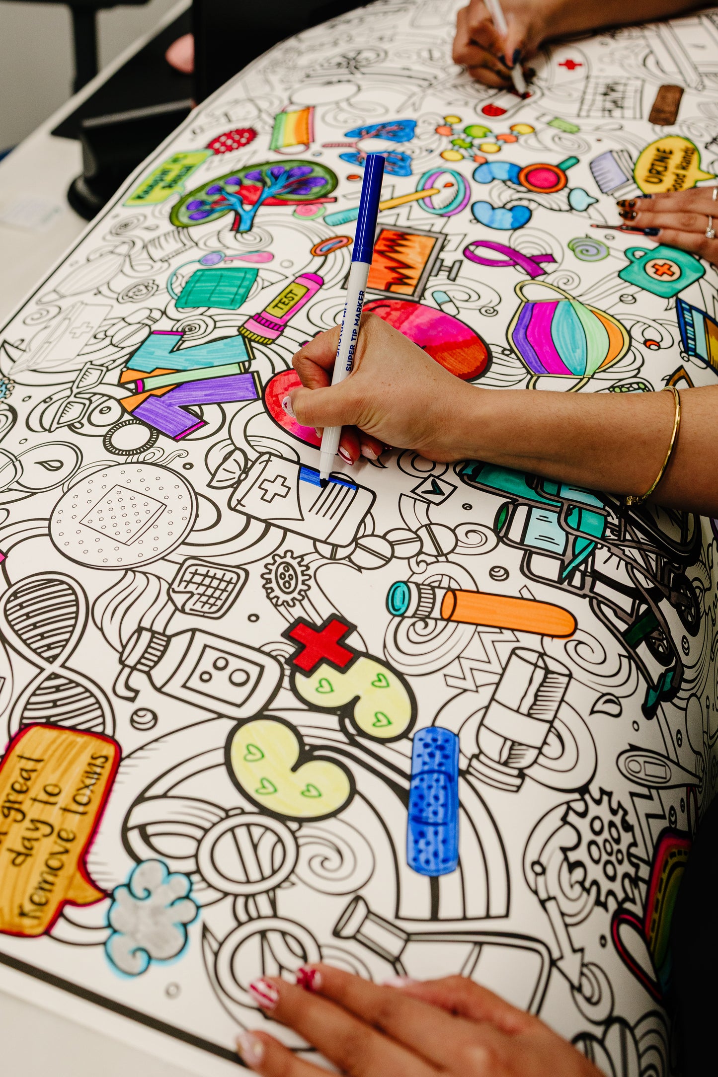 PERSONALIZED Kidney and Dialysis Awareness-Kidney & Dialysis Awareness Coloring Poster – Nephrology Appreciation