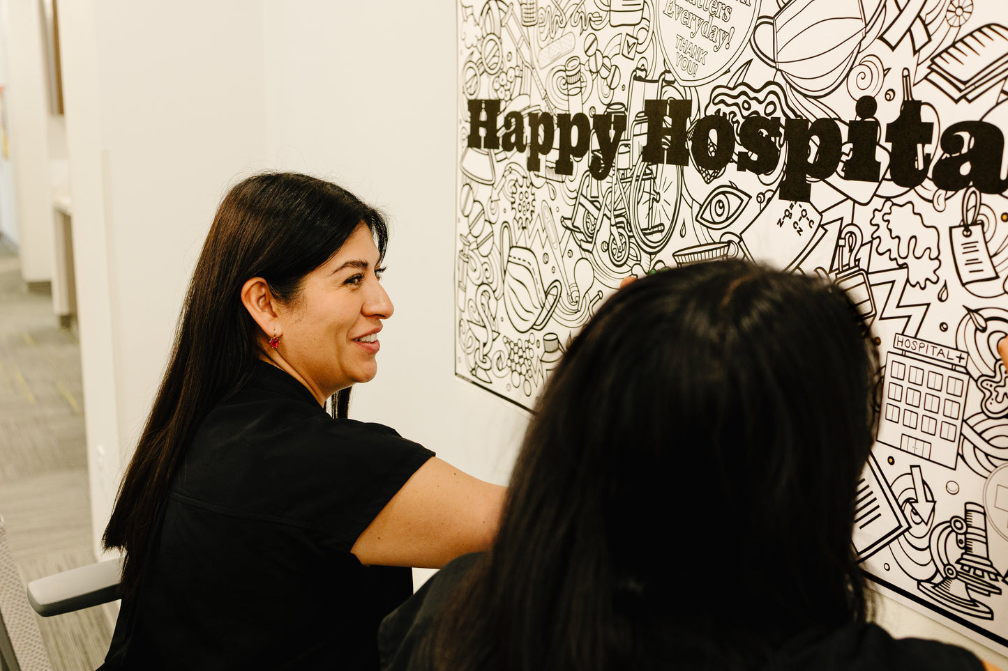 PERSONALIZED Medical Coloring Poster | Healthcare Activity