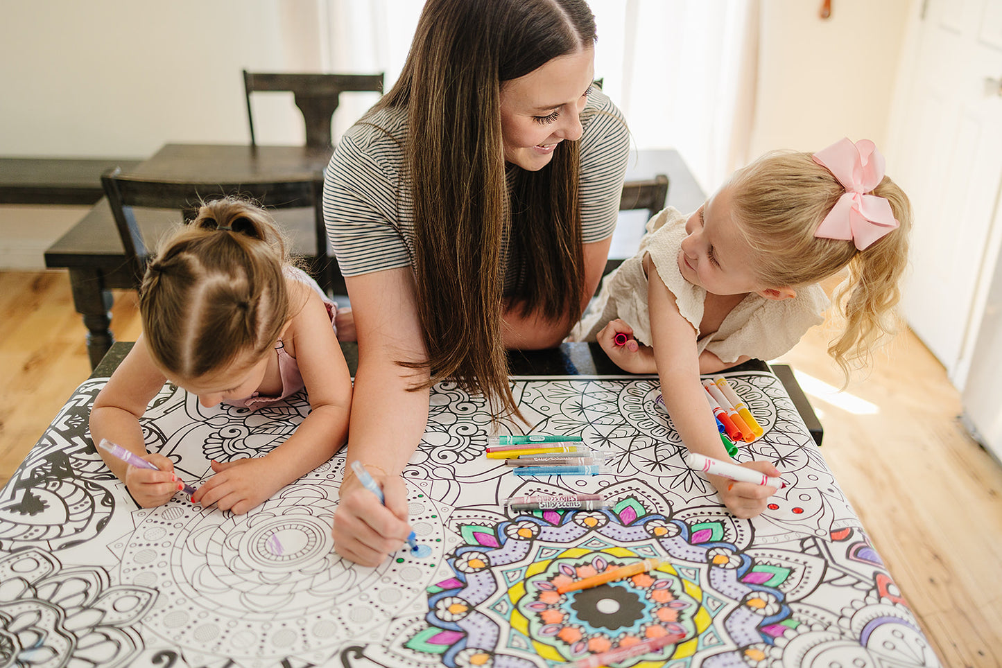 Mandala Everyday Event Banner | Large Coloring & Activity Poster for Celebrations, Classrooms & Groups