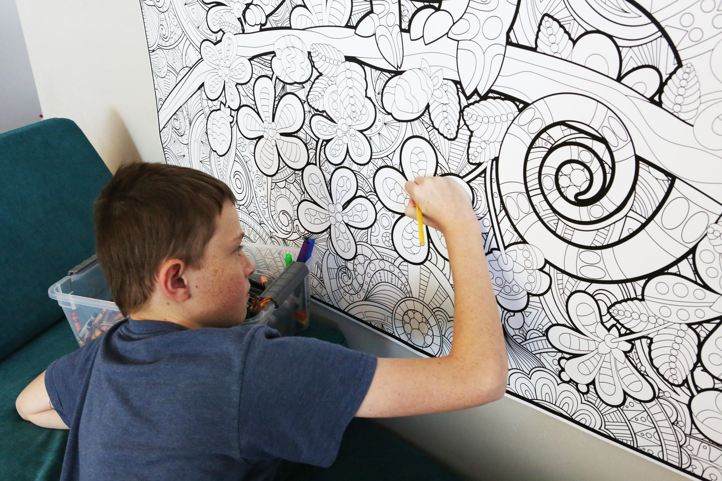 Personalized Giant Chameleon Coloring Poster | Name Coloring