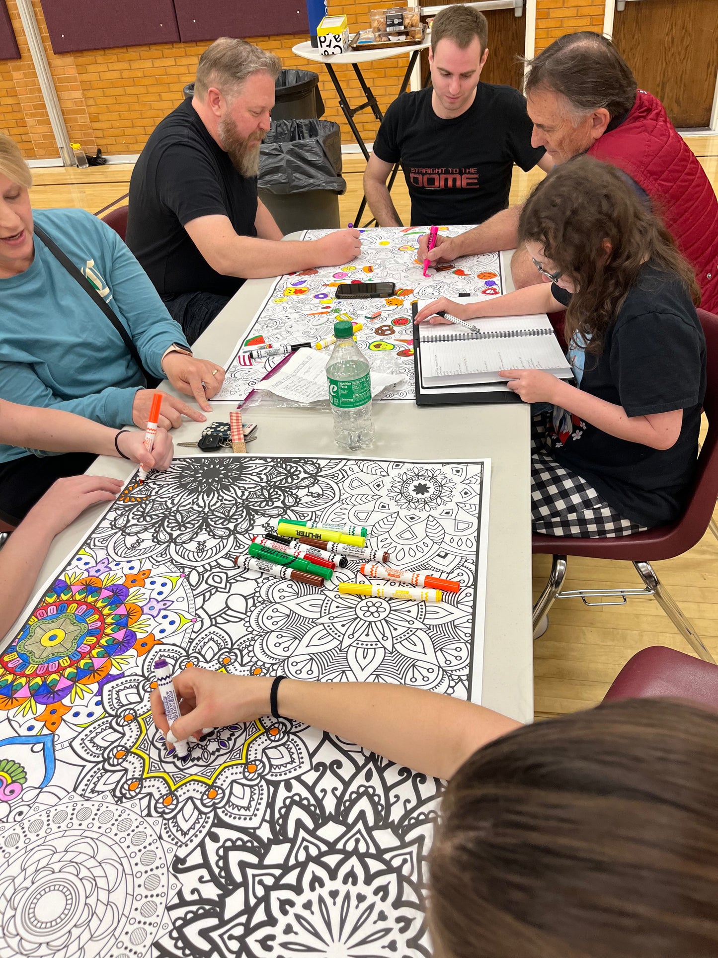 Mandala Everyday Event Banner | Large Coloring & Activity Poster for Celebrations, Classrooms & Groups