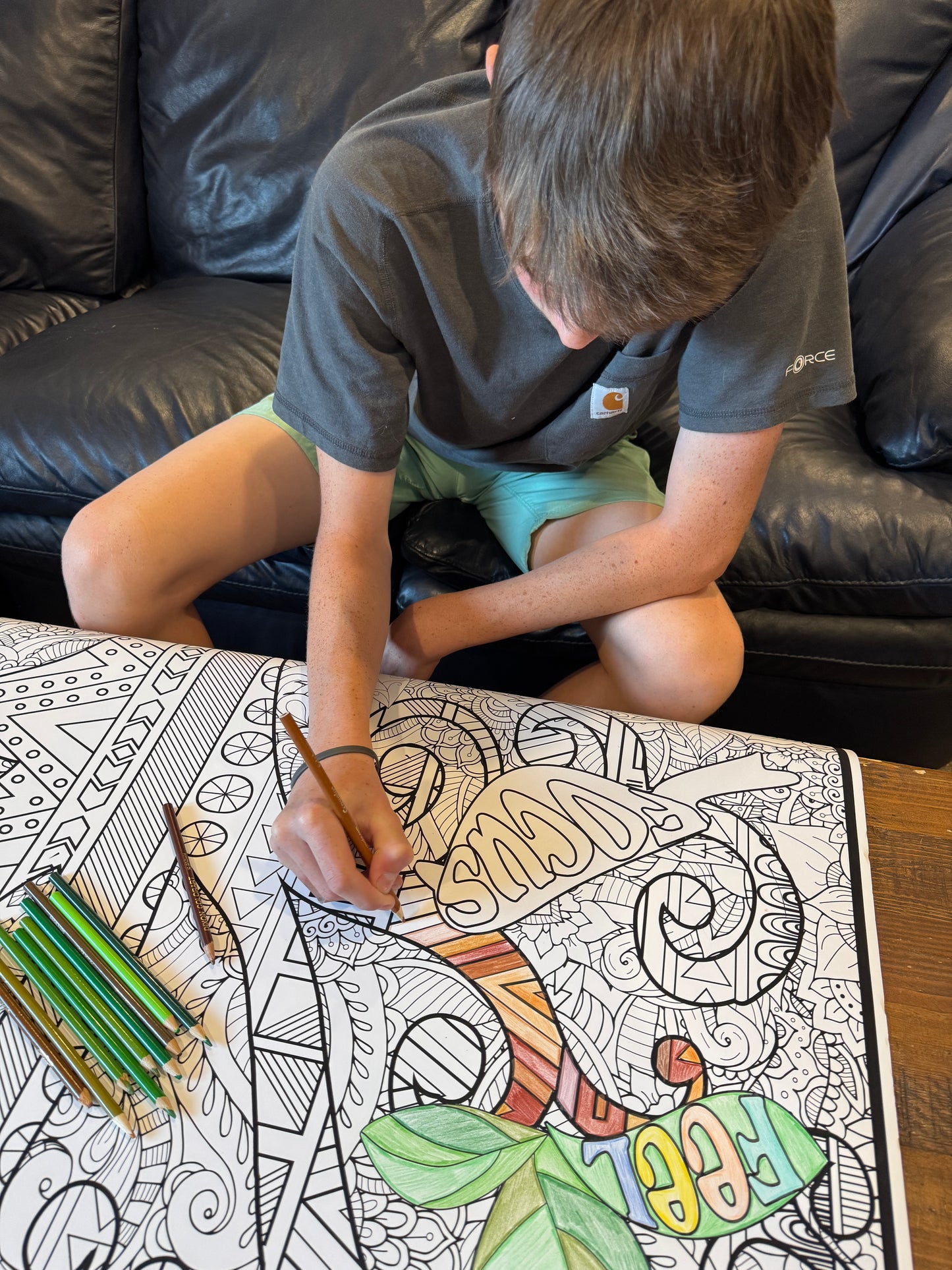 PERSONALIZED Mental Health Awareness Coloring Poster | Group Fun