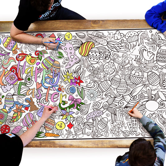 Easter Coloring Posters