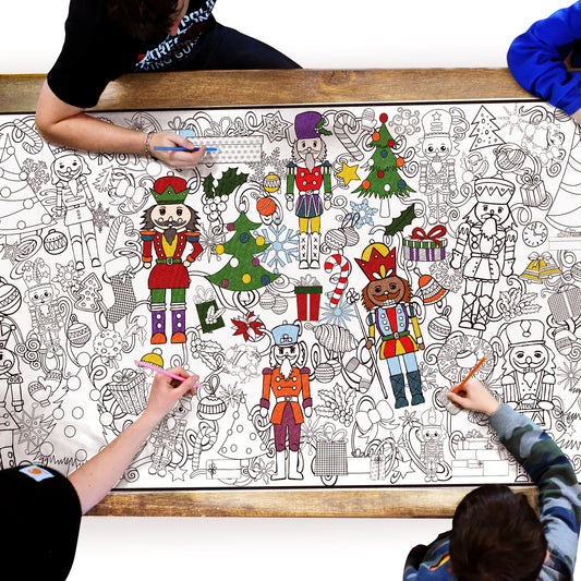 Classic Nutcracker Coloring Posters