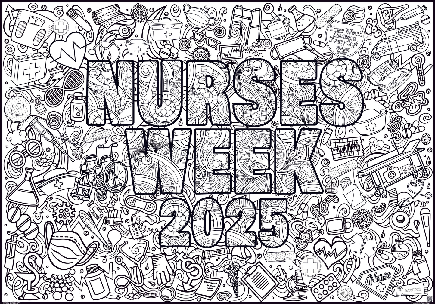 PERSONALIZED  Nurses Week 2025 - Caregivers Week Care Lead Inspire Repeat