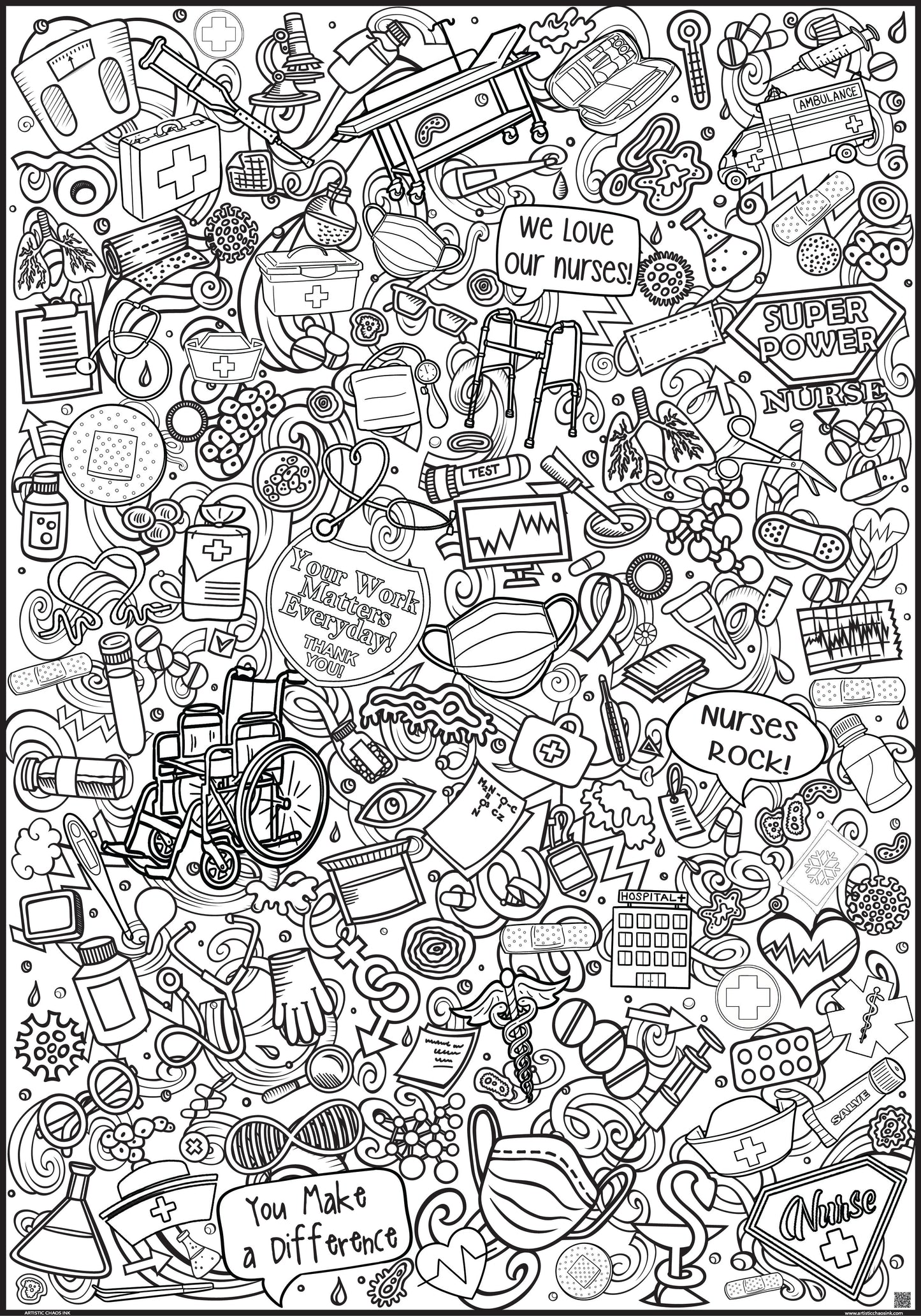 PERSONALIZED  Nurses Week VERTICAL