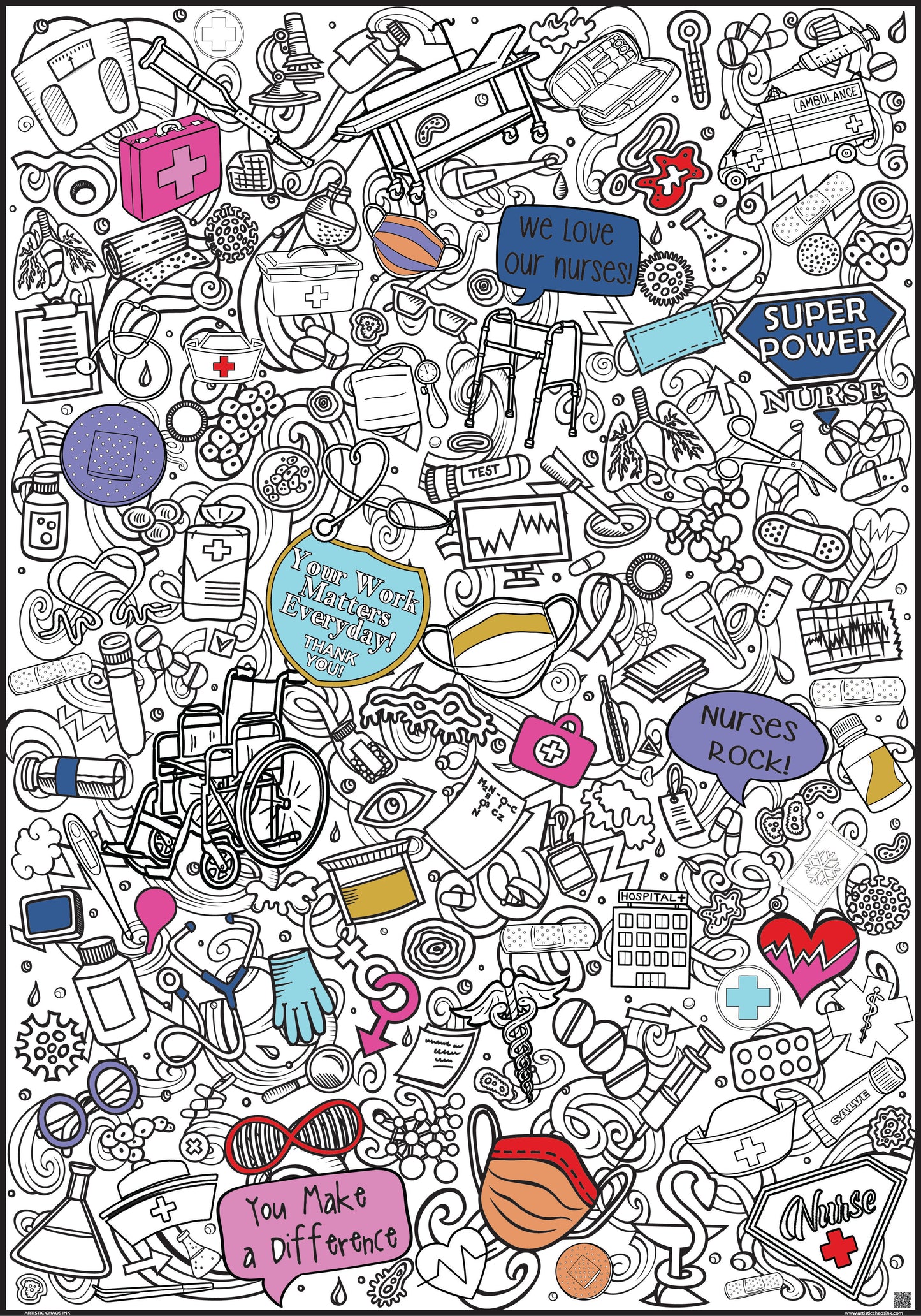 PERSONALIZED  Nurses Week VERTICAL