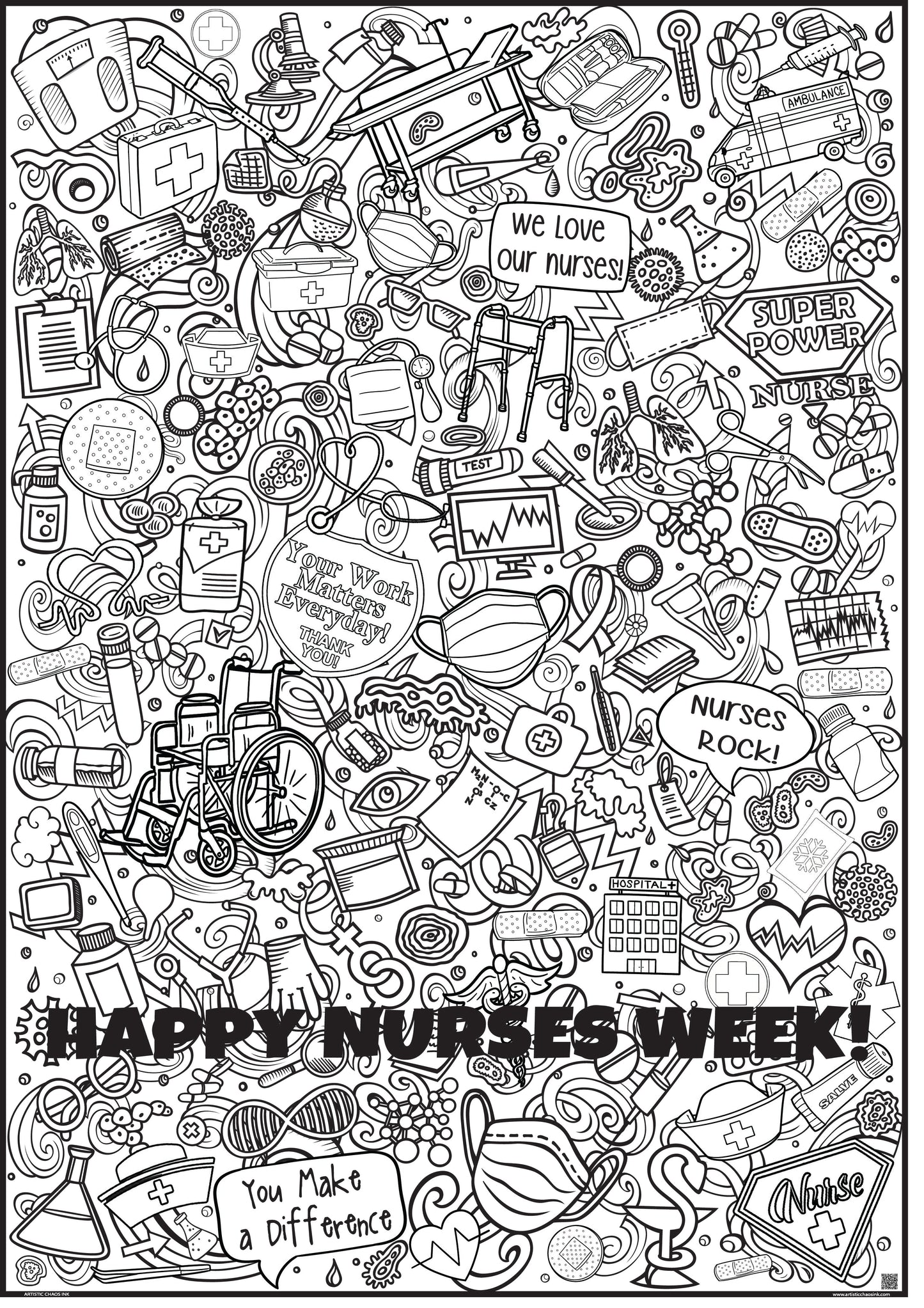 PERSONALIZED  Nurses Week VERTICAL