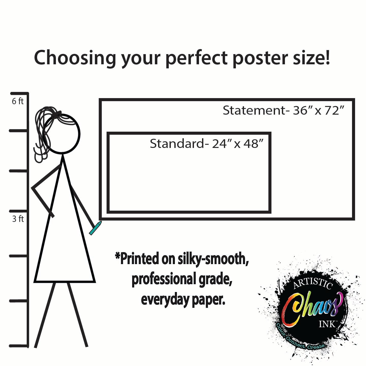 Magical Creatures Everyday Event Poster and Banner | Large Coloring & Activity Poster for Magical Celebrations, Kids, and Parties