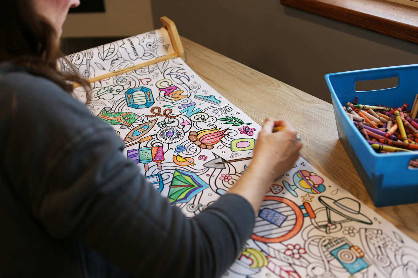 Summer Coloring Roll