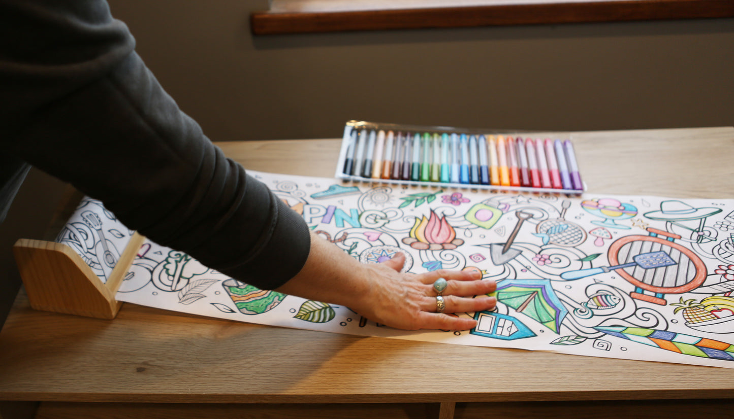 Summer Coloring Roll