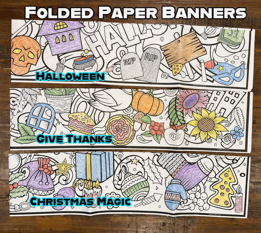THREE-HOLIDAY BUNDLES!  Save 10%!  Halloween + Thanksgiving + Christmas all in one!